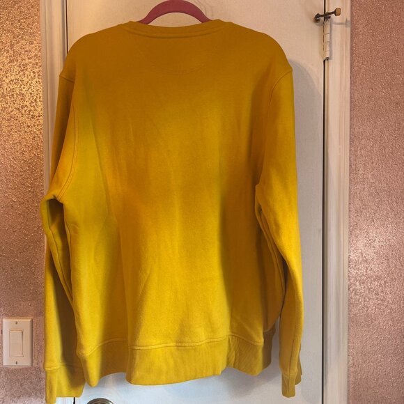 Cat Mom Yellow Pullover Sweatshirt XL By Am*zon Essentials Cotton Blend Womens C - Picture 2 of 3